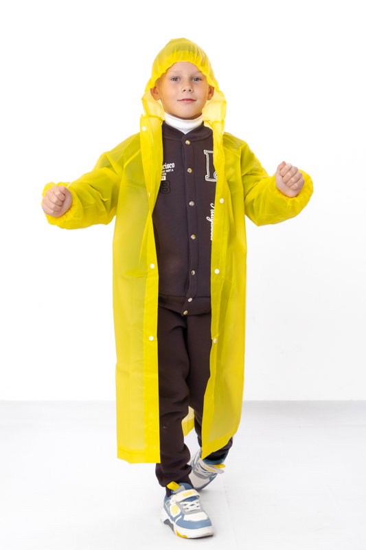 Дощовик дитячий з капюшоном